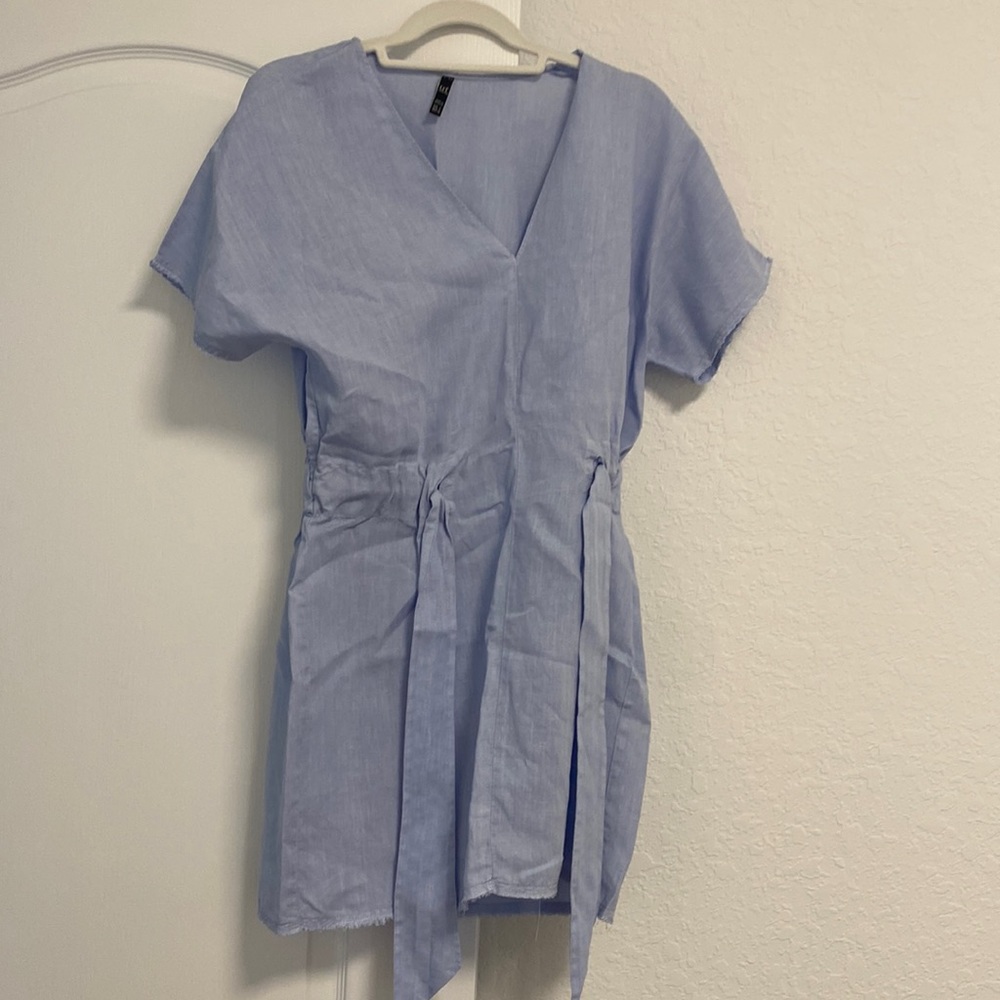 Light blue dress